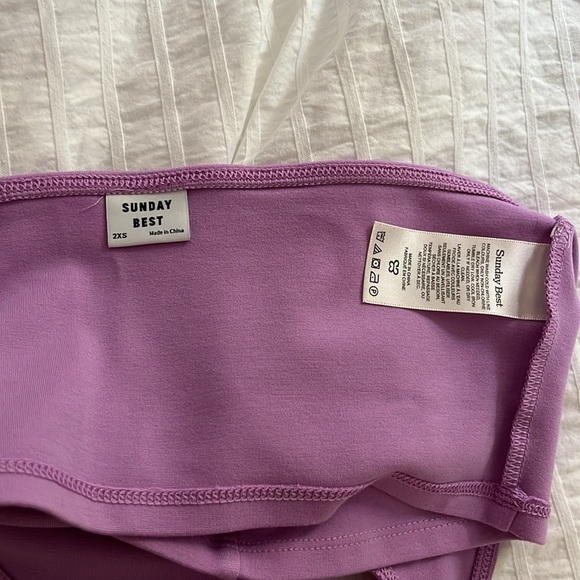 Aritzia Sunday Best Amie Tank Twisted Halter - Picture 5 of 5